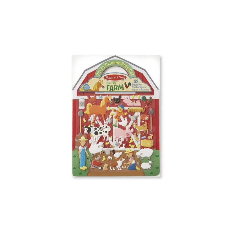 Melissa and Doug Puffy Sticker Playset – Farm