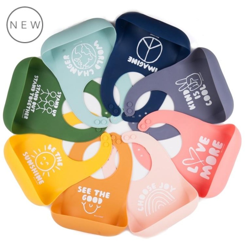 Silicone Bib – Various Designs Baby Got Snacks