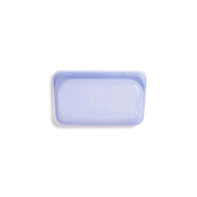 Stasher Reusable Silicone Snack Bag, Rainbow Lavender (355 ml)