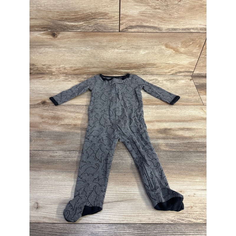 The Peanutshell Dinosaur Sleeper Grey sz 9m Grey 9m