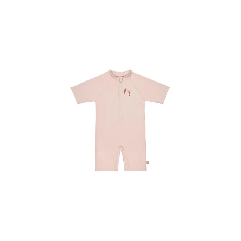 Lassig Girls Short Sleeve Sunsuit – Toucan, Pink
