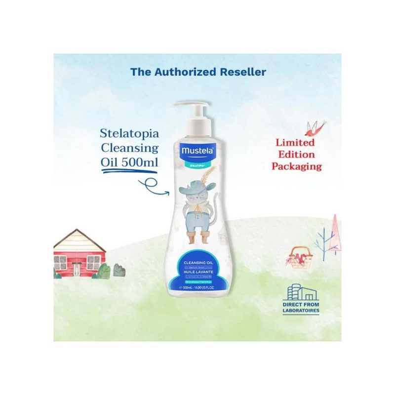 Mustela Fairy Tale Stelatopia Cleansing Oil – Puss in Boots