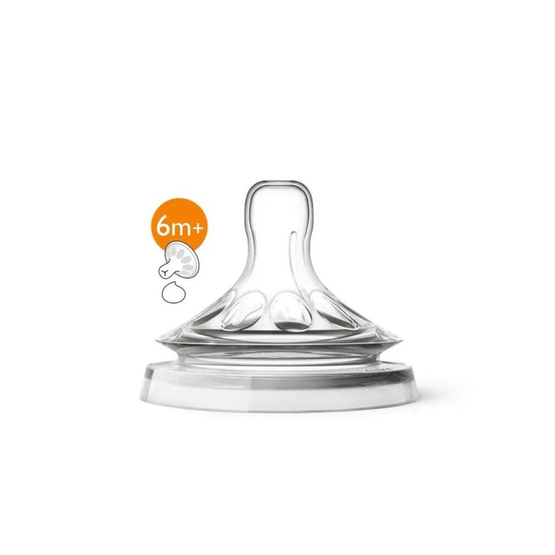 Avent Natural Anti-Colic Teat Thick Feed – 6 Months+