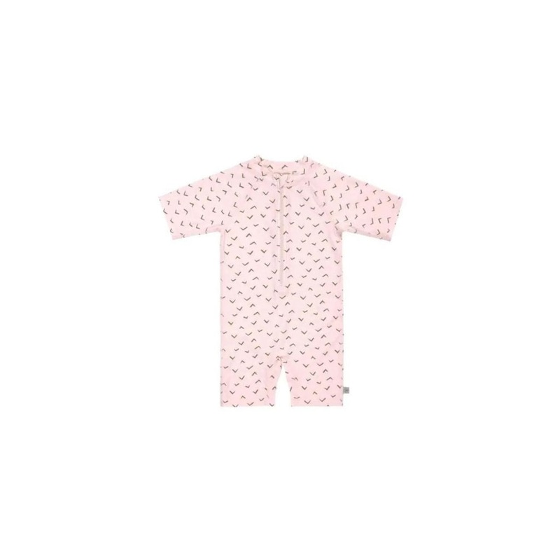 Lassig Short Sleeve Sunsuit – Jags Light Pink