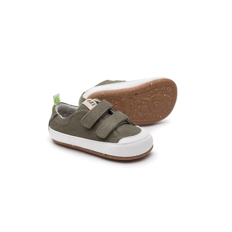 Tip Toey Joey Bossy Green – Verde Eco Canvas