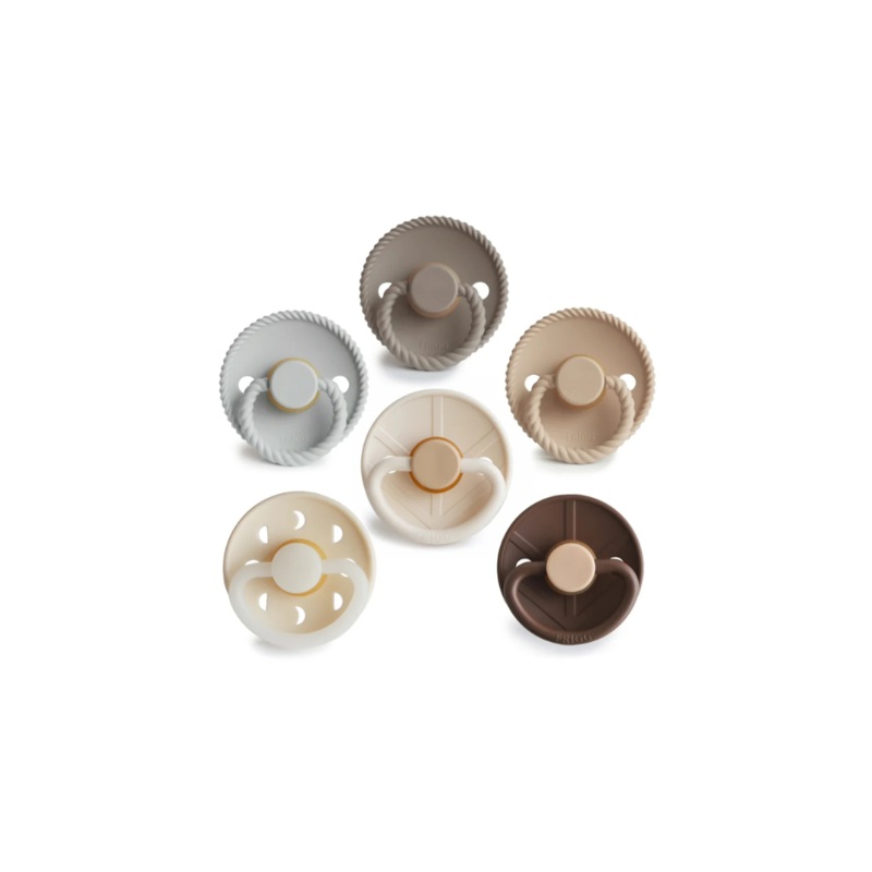 Frigg Latex 6-Pack Pacifier