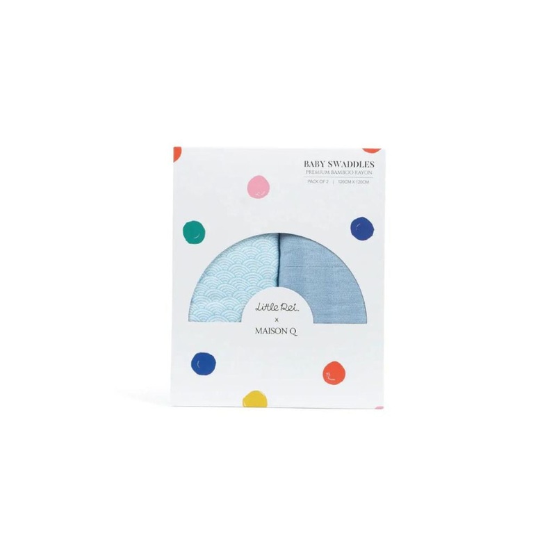 Little Rei x Maison Q Swaddle – 2pc