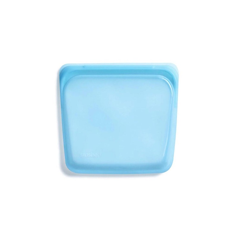 Stasher Reusable Silicone Sandwich Bag, Rainbow Blue (828 ml)