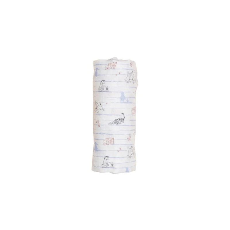 Elly Organic Cotton Swaddle – Camping with Pooh