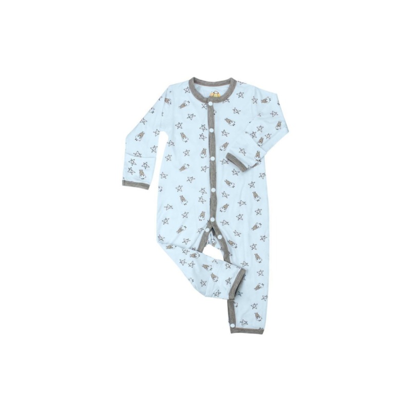 Baa Baa Sheepz Romper Small Star (Blue)
