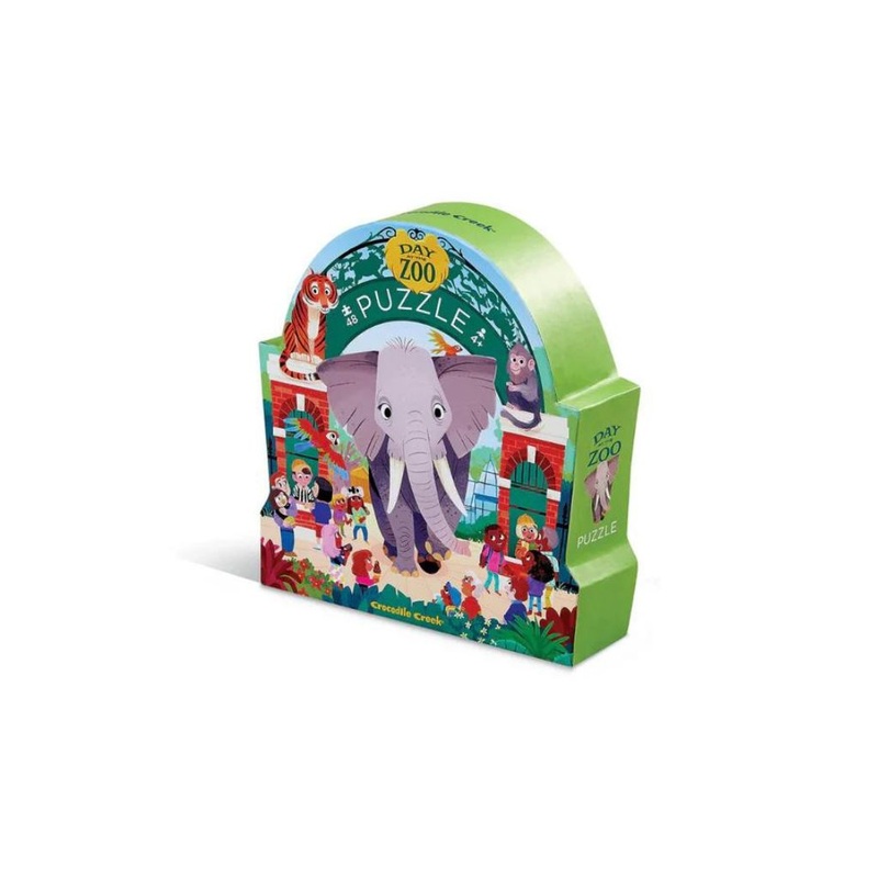 Crocodile Creek 48-Piece Puzzle – Day at the Zoo