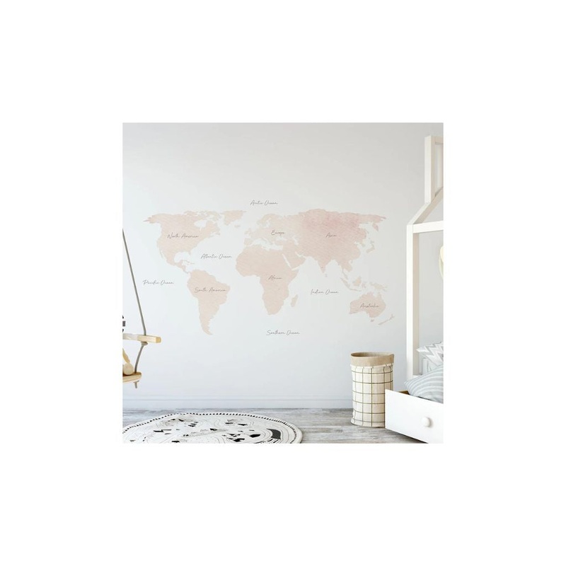 Urban Li’l World Map Wallpaper