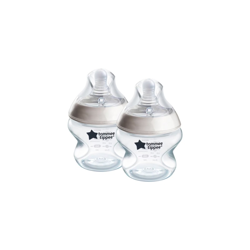 Tommee Tippee Natural Start PP Bottle with S Soft Teat 150ml (2 Pack)