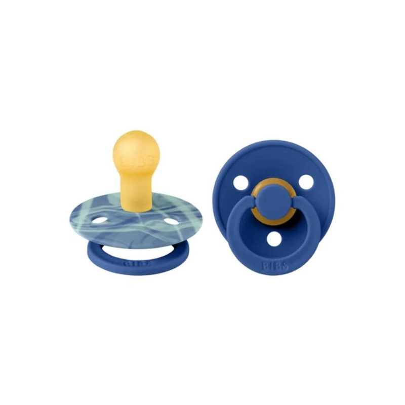 BIBS Tie Dye Latex Pacifier Twin Pack –  Ocean