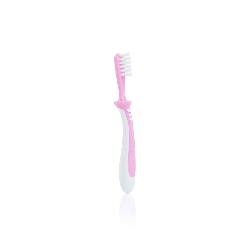 Pigeon Training Toothbrush, Lesson 3 Pink