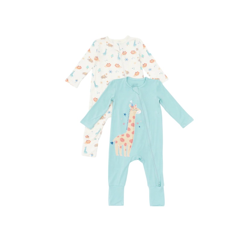 Not Too Big Bamboo Sleepsuit (2 Pack)