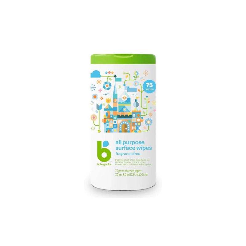 Babyganics All Purpose Wipes 75 Sheets