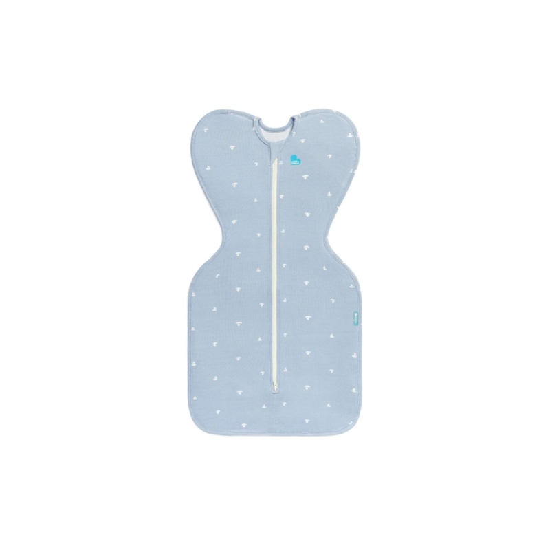 Love To Dream Swaddle Up Bamboo Original 1.0 TOG Boats Mist Blue