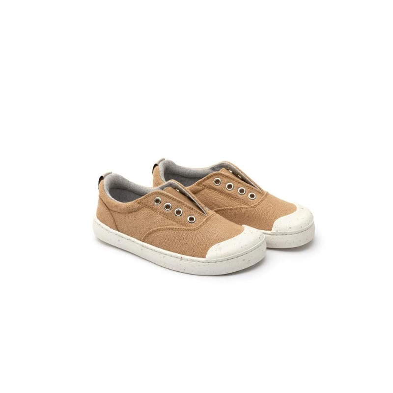 Tip Toey Joey Spice Green – Natural Organic Canvas