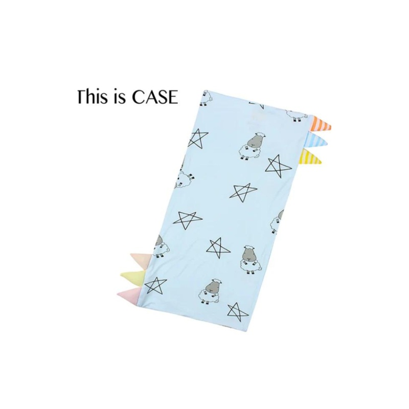 Baa Baa Sheepz Bed-Time Buddy Case Big Star & Sheepz & Stripe tag