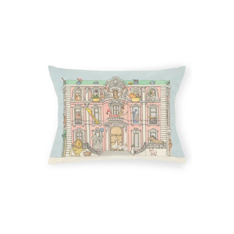 Atelier Choux Satin Cushion  Monceau Mansion