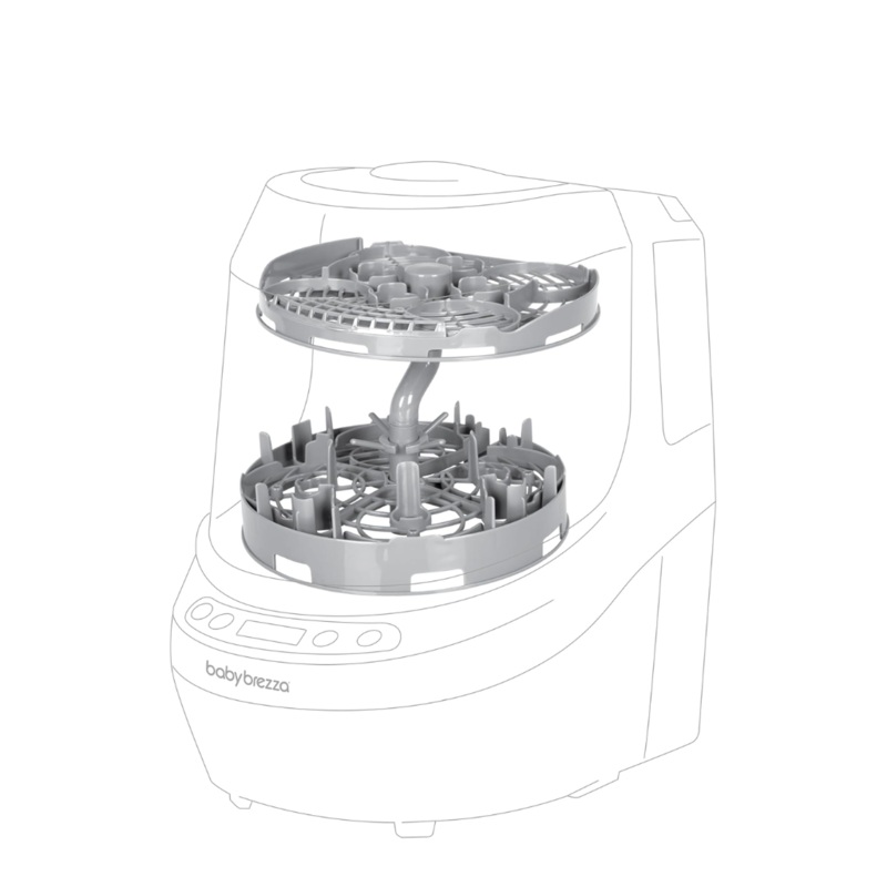 Baby Brezza Breast Pump Rack for Bottle Washer Pro