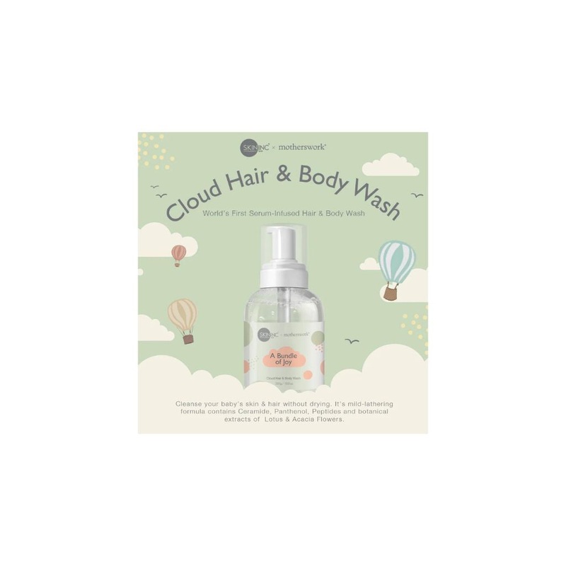 Motherswork x Skin Inc ‘A Bundle Of Joy’ Cloud Hair & Body Wash