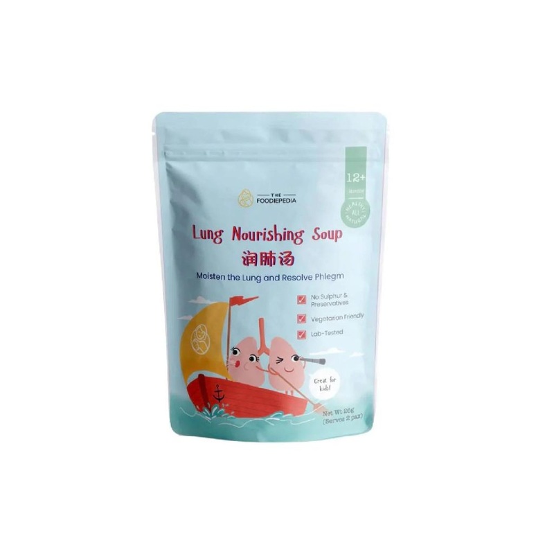 The Foodiepedia Kid’s TCM Herbal Soup – Lung Nourishing Soup