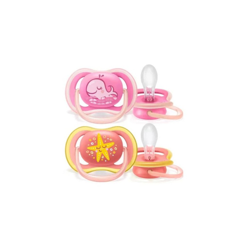 Avent Premium Ultra Air Pacifier 6-18 Months Twin