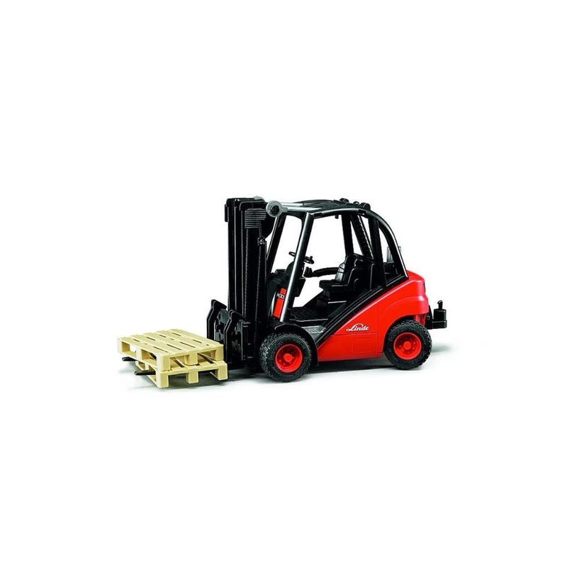 Bruder Linde Fork Lift H30D with 2 Pallets