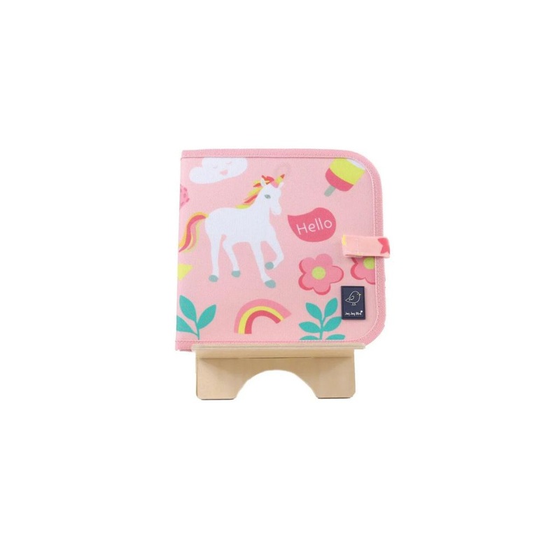 Jaq Jaq Bird Doodle It & Go Erasable Book Unicorn
