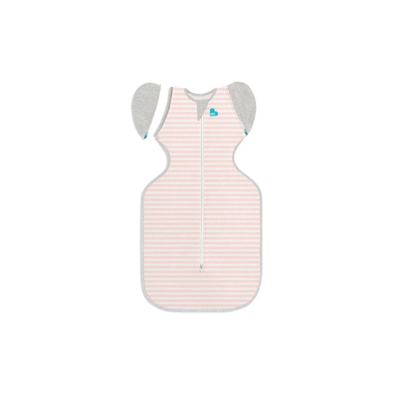 Love to Dream Swaddle UP Transition Bag Original 1.0 TOG – Dusty Pink/Stripe