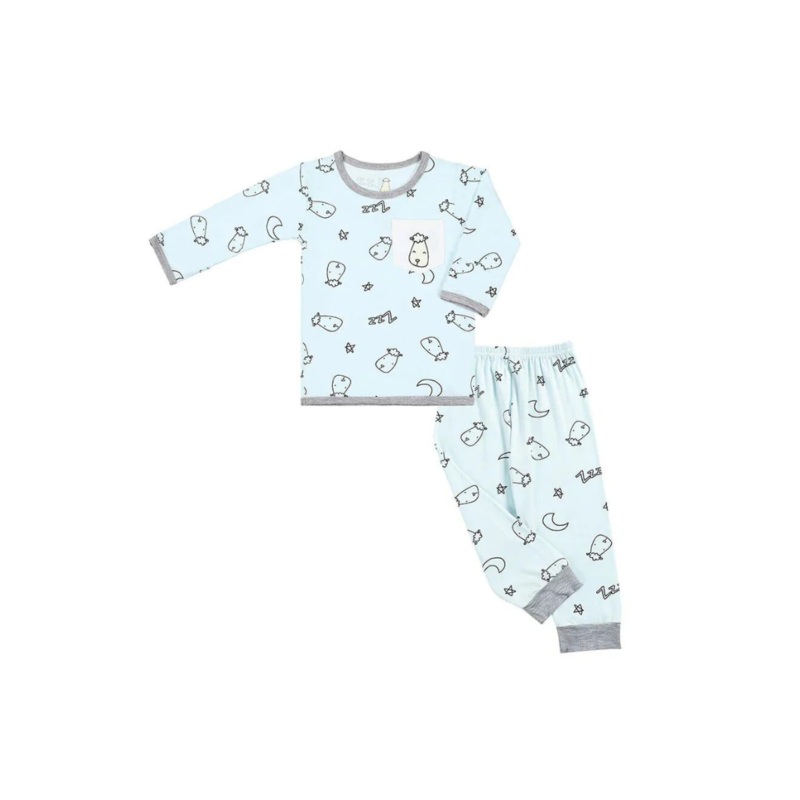 Baa Baa Sheepz Pyjamas Set Sweet Dreams Baa Baa – Blue