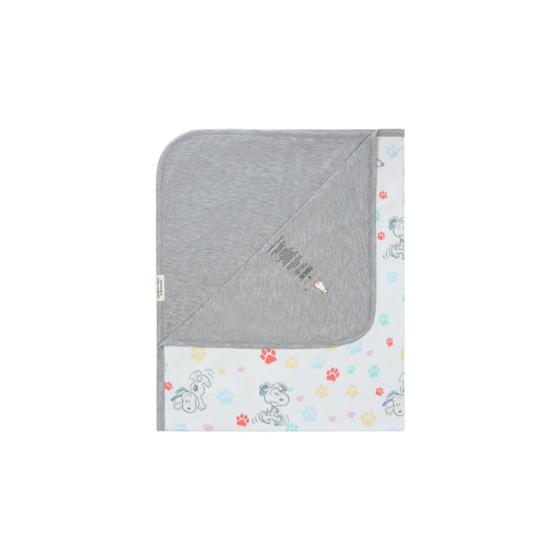 Baa Baa Sheepz x Snoopy Double Layer Blanket S01 (White)