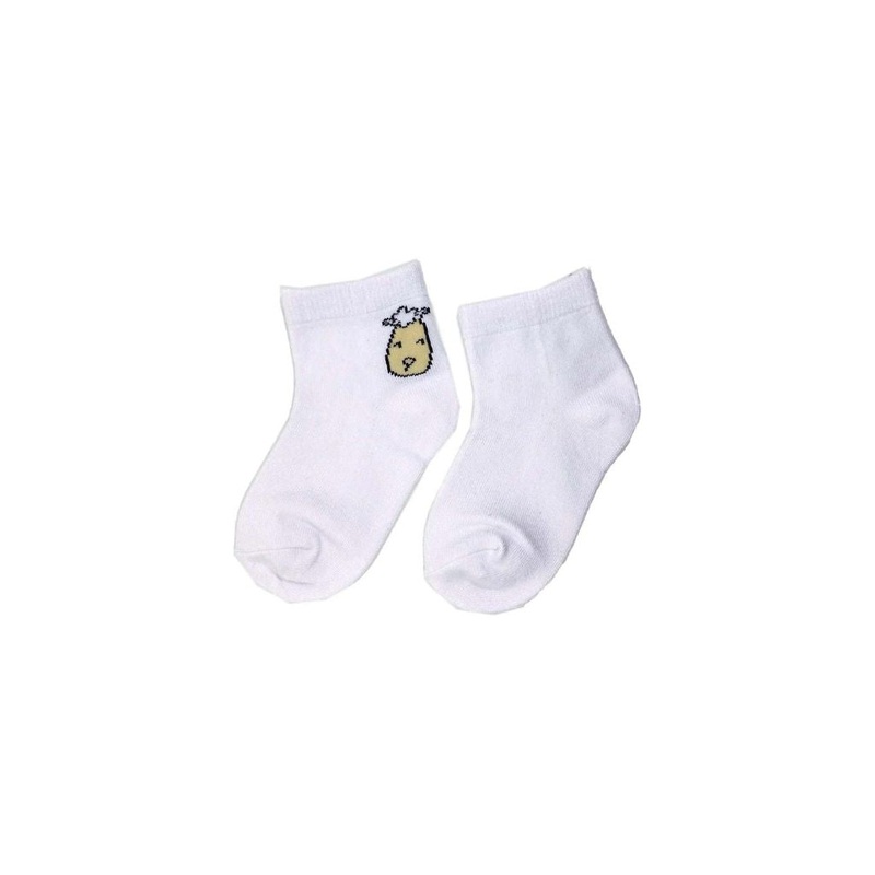 Baa Baa Sheepz Socks – White