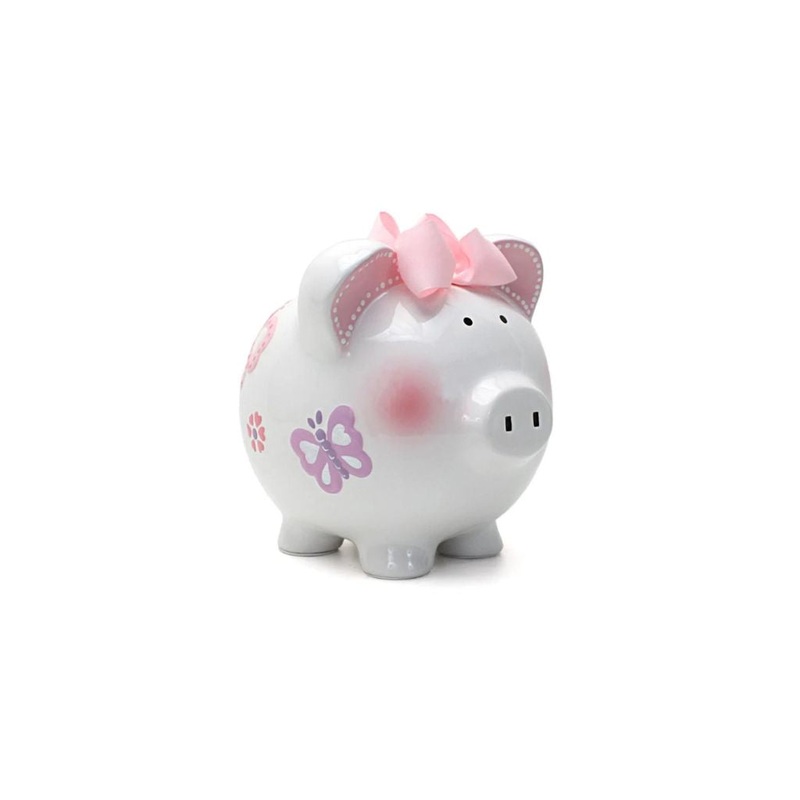 Child to Cherish Butterfly Piggy Bank