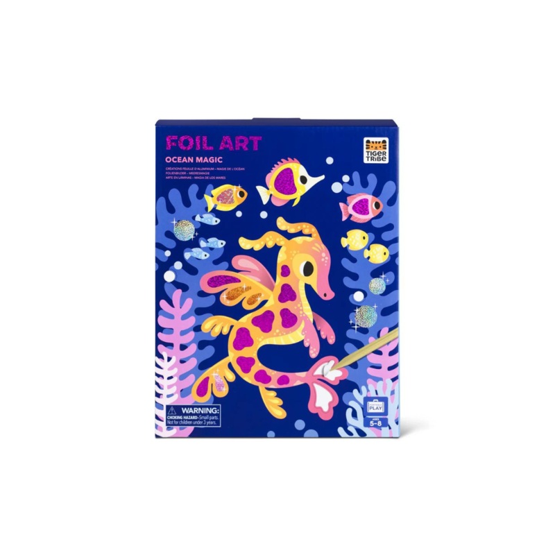 Tiger Tribe Foil Art