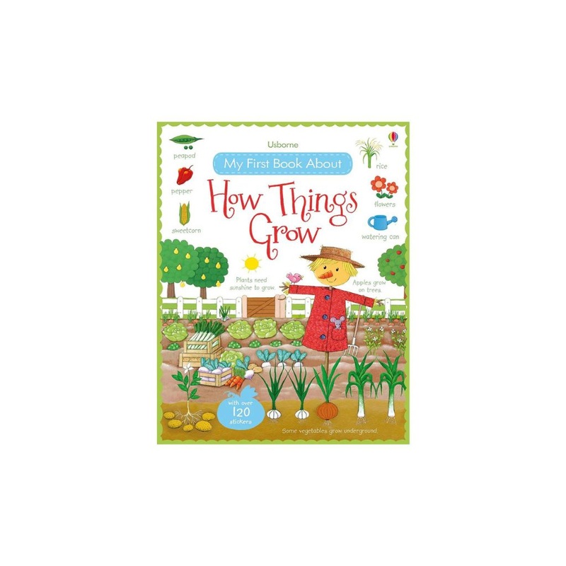 Usborne – My First Book About How Things Grow Sticker Book