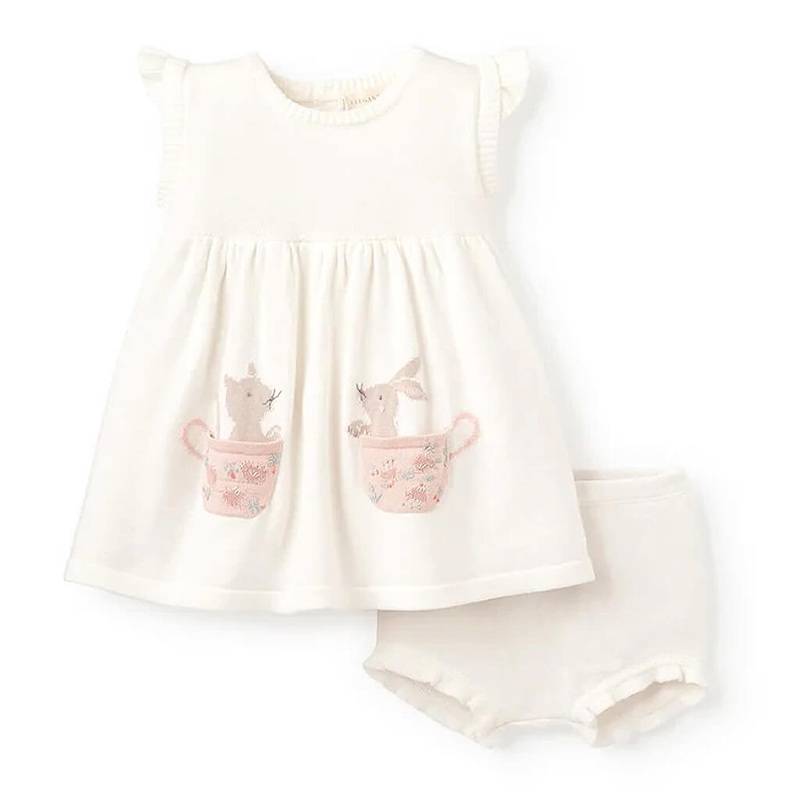 4.4 inch (11 cm) Embossed Bowl Round Ceramic Pots With Plates – Pack of 2