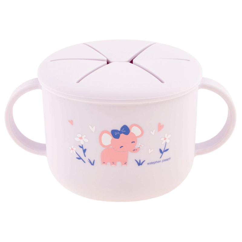 Organic Muslin Burp Cloth & Bib  Elephant Parade