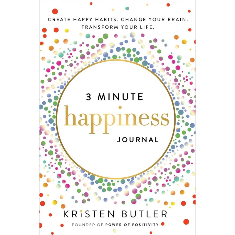 3 Minute Happiness Journal – Paperback
