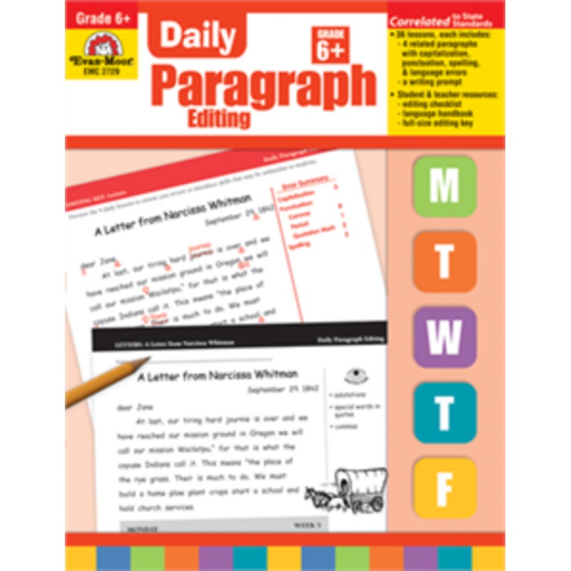 Daily Paragraph Editing Grade 6