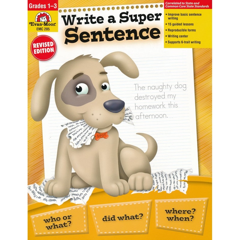 Write A Super Sentence