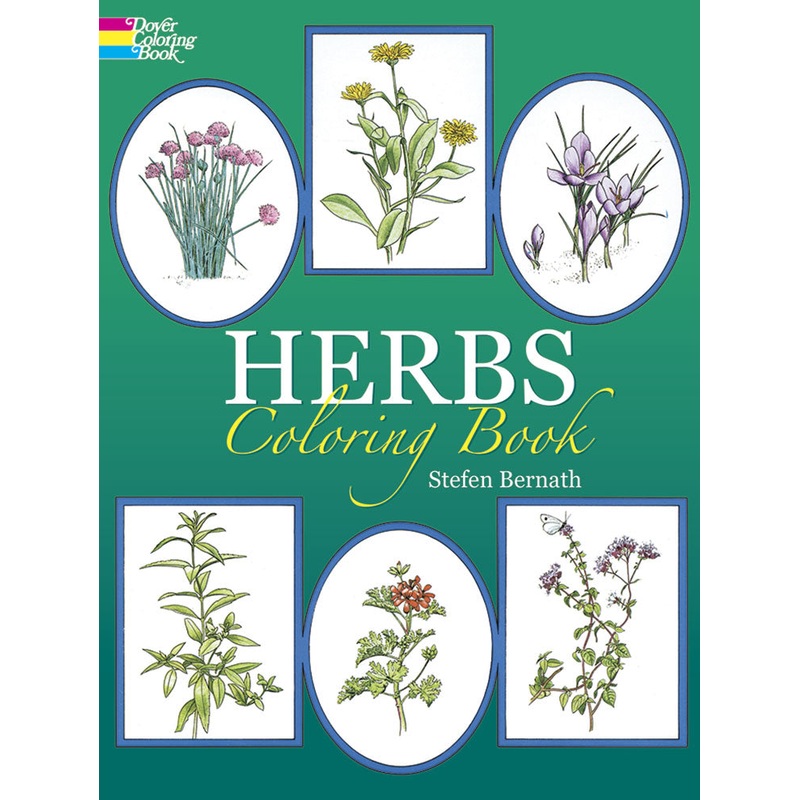 Herbs Coloring Book