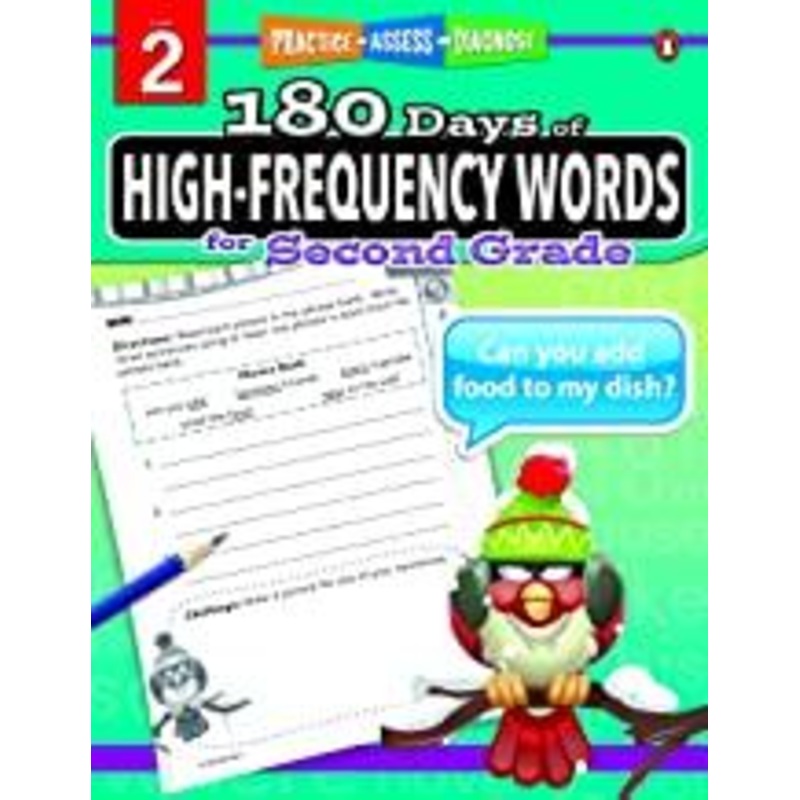 180 Days of : High-Frequency Words (Grade 2)