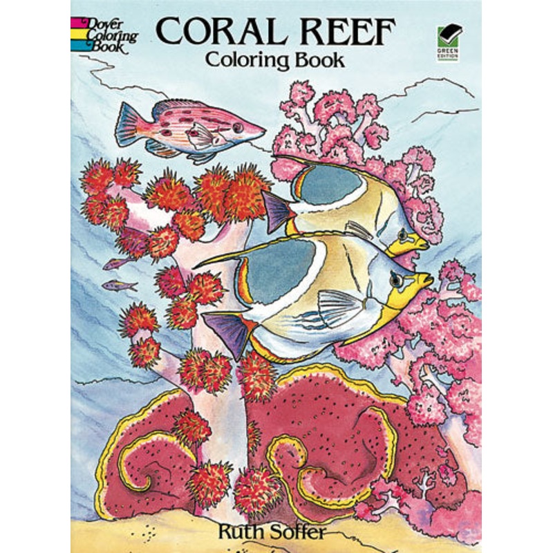 Coral Life Coloring Book
