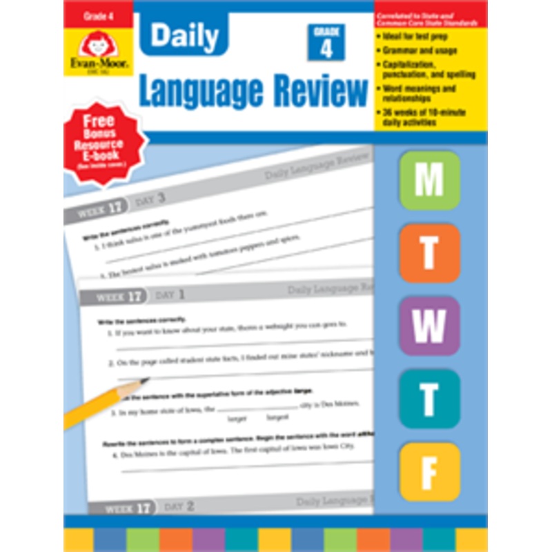 Daily Language Review Grade 4