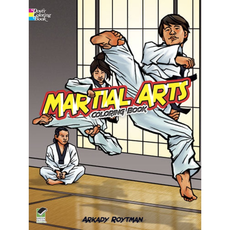 Martial Arts Coloring Book