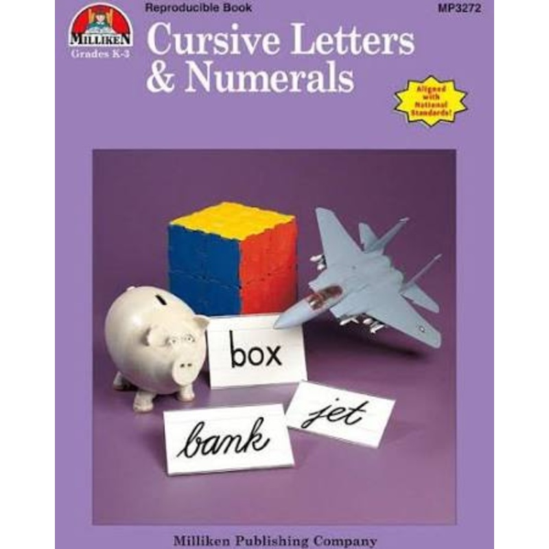 Cursive Letters & Numerals
