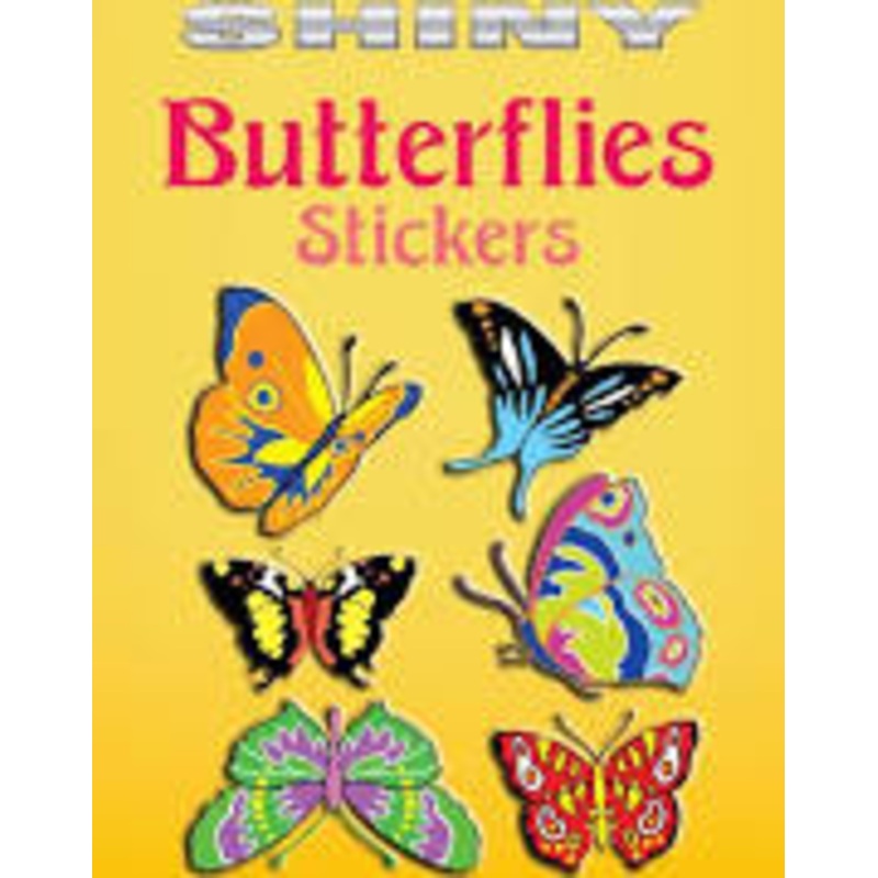 Shiny Butterflies Stickers